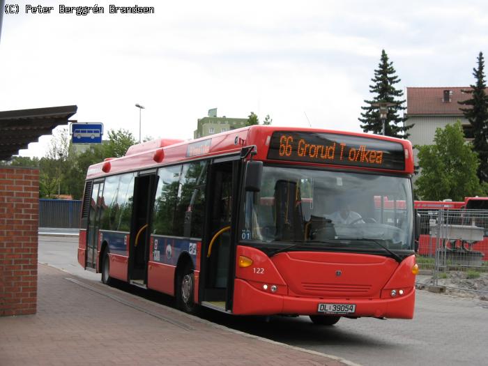 Norgesbuss 122, Helsfyr - Linie 66
