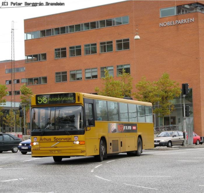 Århus Sporveje 369, Universitetet.