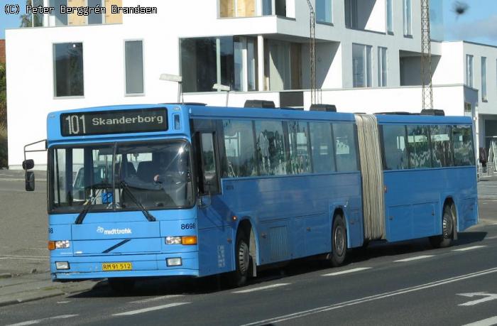 Arriva 8698, Grenåvej, Løgten - Rute 101