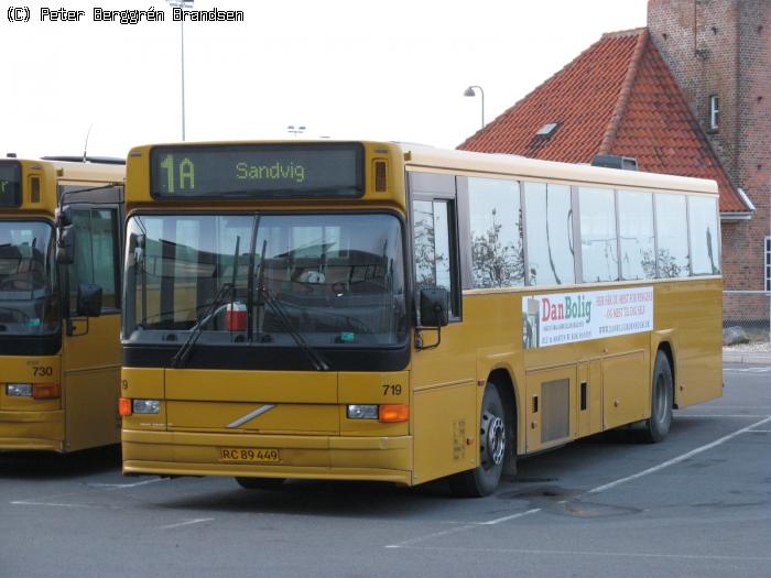 BAT 719, Rønne Havn - Rute 1A