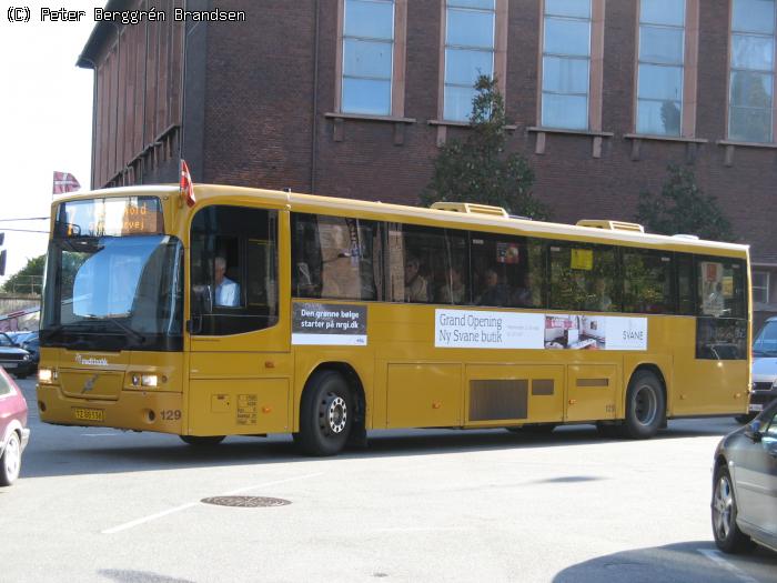 Århus Sporveje 129, Toldbodgade ! - Linie 7 Omkørsel