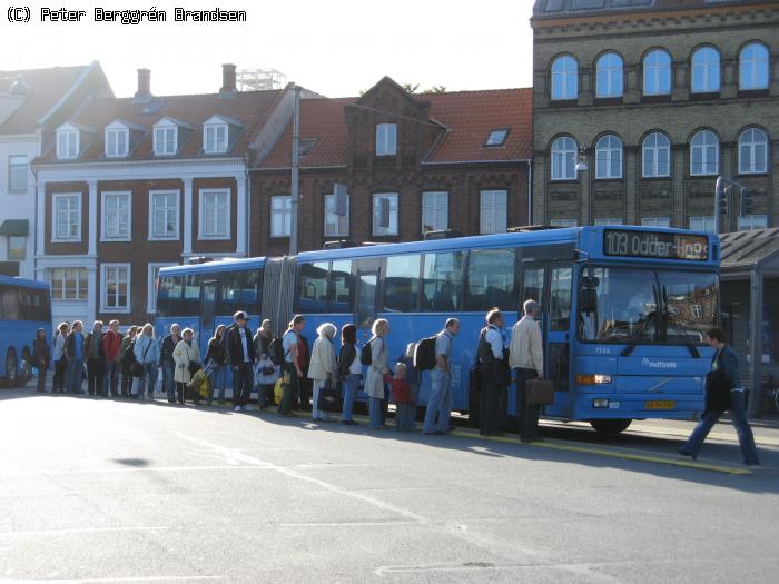 Arriva 8736, Århus Rutebilstation - Rute 103