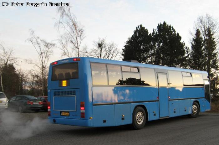 Arriva 3024, garagen i Hornslet