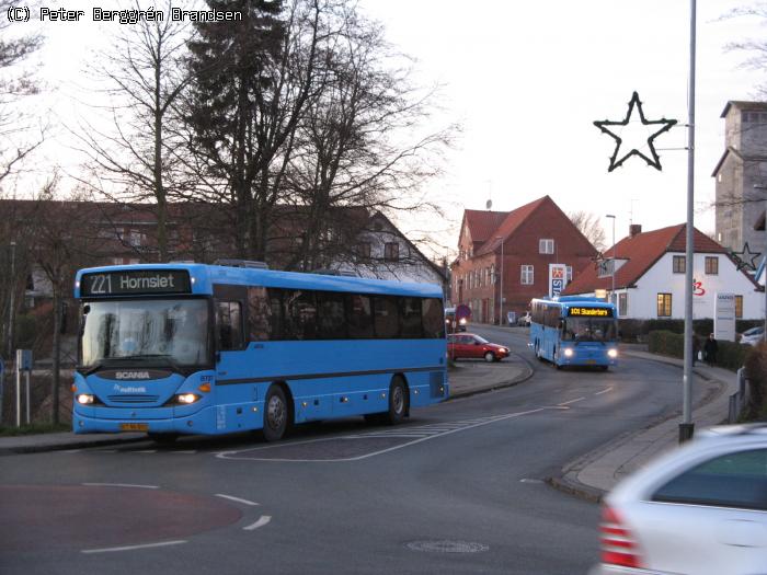 Arriva 8727, Tingvej, Hornslet - Rute 217