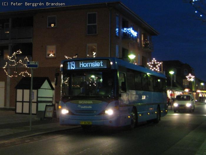 Arriva 8726, Tingvej, Hornslet - Rute 119