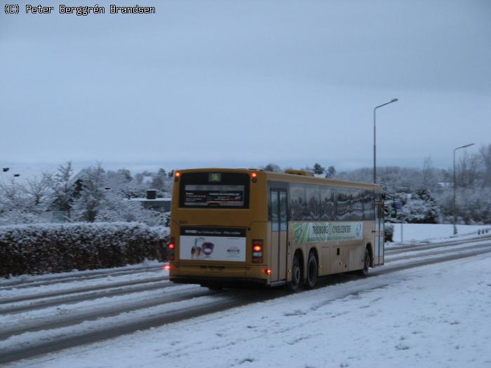 Århus Sporveje 641, Skæring Strandvej - Linie 56