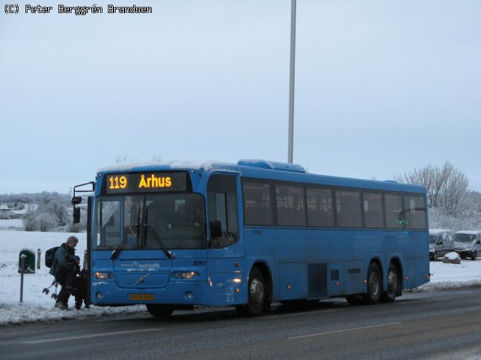 Arriva 8763, Grenåvej, Skæring - Rute 119