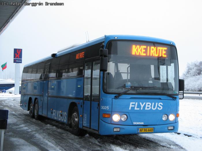 Arriva 3025, Grenåvej, Skæring