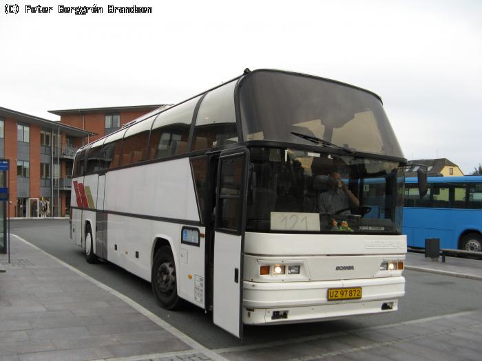 Gotschalk Rejser UZ97872, Rønde Busterminal - Rute 121 (!)