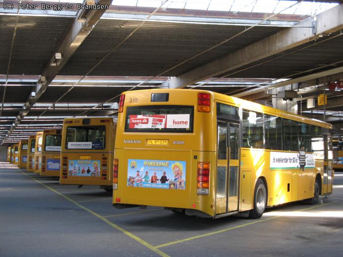 Århus Sporveje 319, 323, 327, 329, 331, 335, 339, 343, 347, 351, Garage Nord
