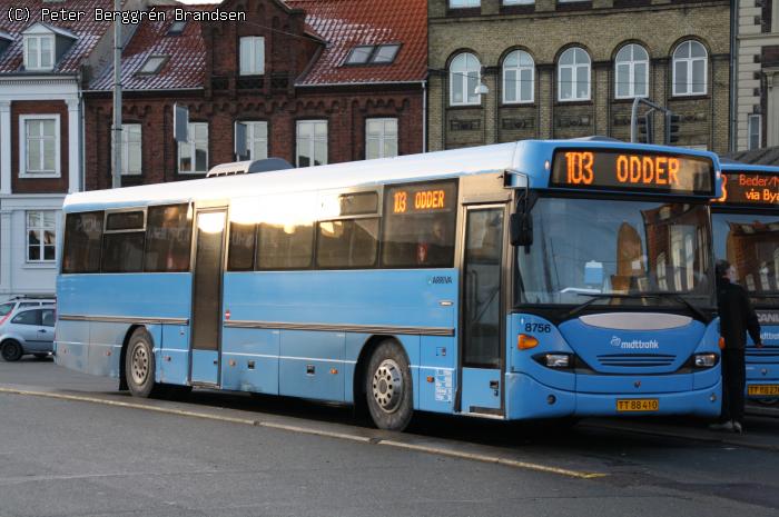 Arriva 8756, Århus Rutebilstation - Rute 103