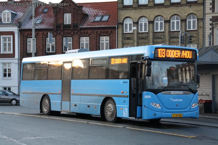 Arriva 2990, Århus Rutebilstation - Rute 103