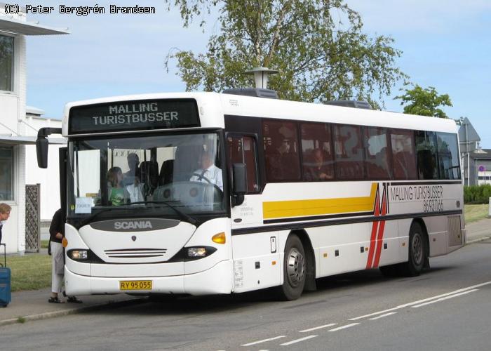 Malling Turistbusser RY95055, Gunnar Clausens Vej St. - HHJ