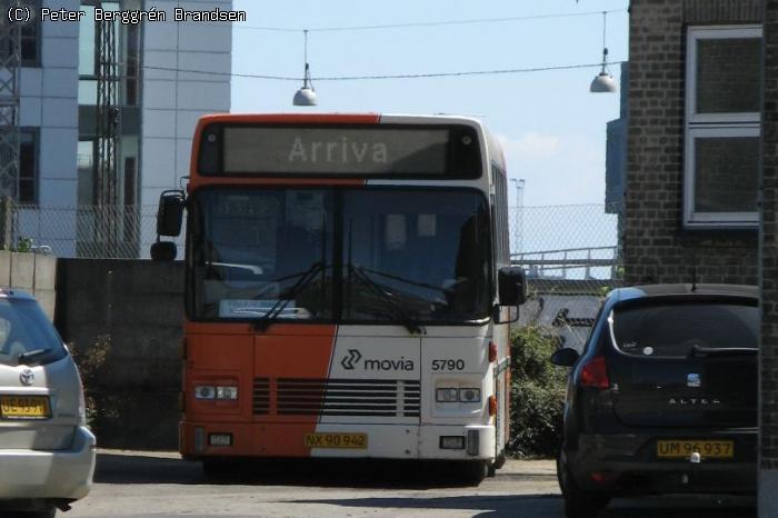 Arriva 5790, garagen i Århus - Arrivatog