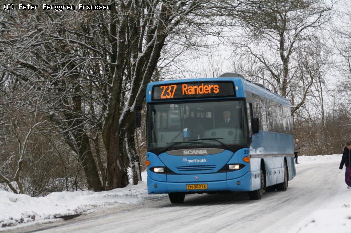 Arriva 3317, Hald-Kærby Skole, Hald - Rute 237