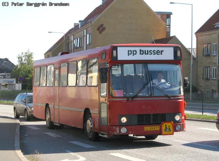 PP Busser UJ89877, Randersvej, Århus - Football Festival Denmark 2008