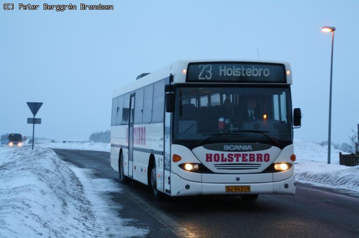 Holstebro Turistbusser 43, Gudum Skole - Rute 23