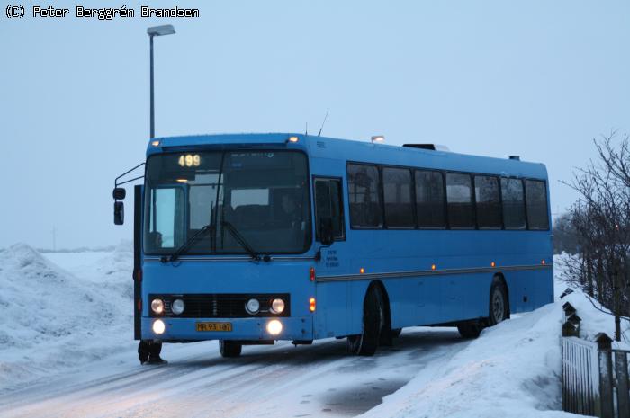 Bæks Bus MR93187, Gudum Skole - Rute 499
