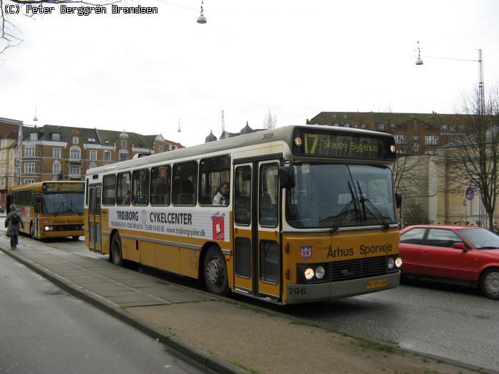 Århus Sporveje 296, Mølleparken