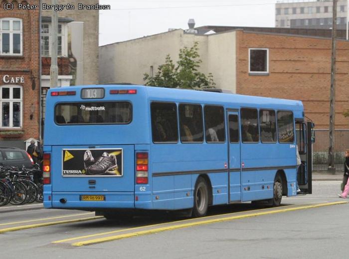 Svidt 62, Århus Rutebilstation - Rute 103 (!)