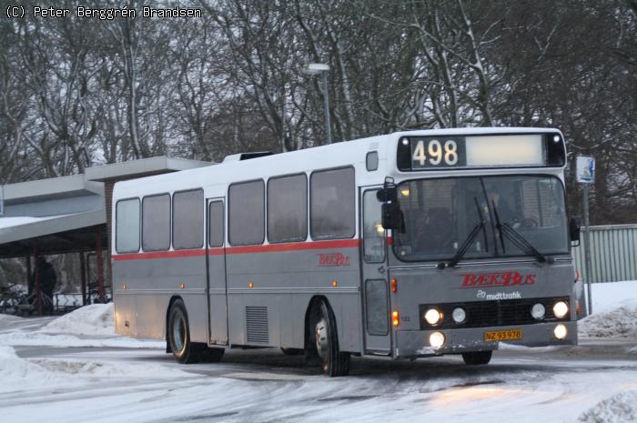 Bæks Bus 122, Nr. Nissum Skole - Rute 498