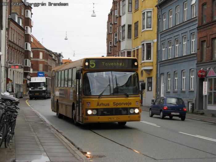 Århus Sporveje 346, Nørre Allé