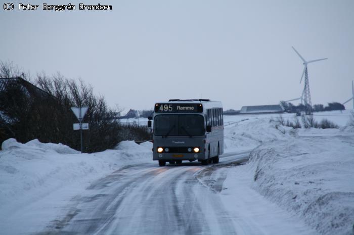 Bæks Bus NU93418, Houmåvej, Hove - Rute 495