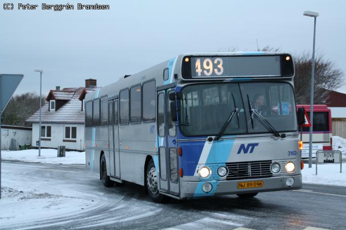 Bæks Bus NJ89096, Klinkby Skole - Rute 493