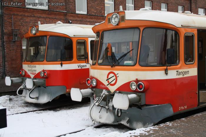 Midtjyske Jernbaner "Vigen" & "Tangen", Lemvig St. - VLTJ & VLTJ