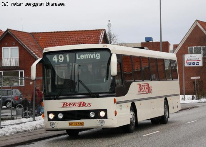 Bæks Bus 121, Enghavevej, Lemvig - Rute 491