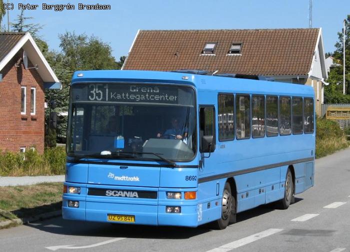 Arriva 8692, Ebeltoft C - Rute 351