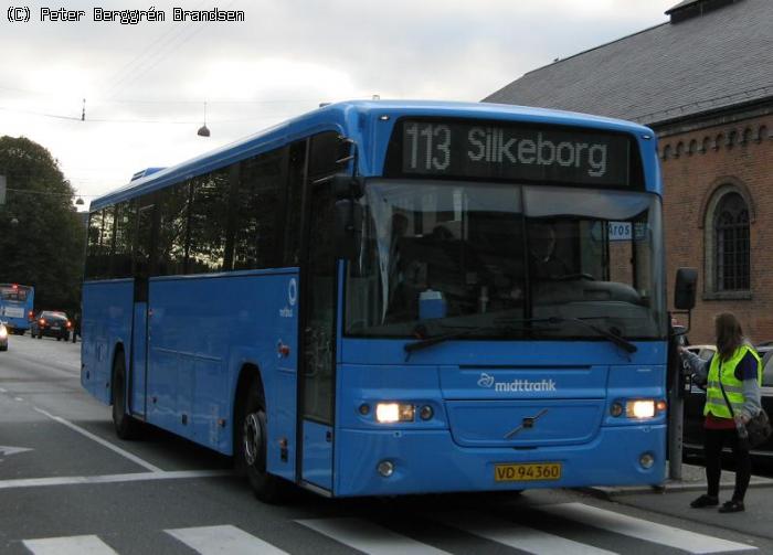 Netbus VD94360, Frederiks Allé, Århus - Rute 113