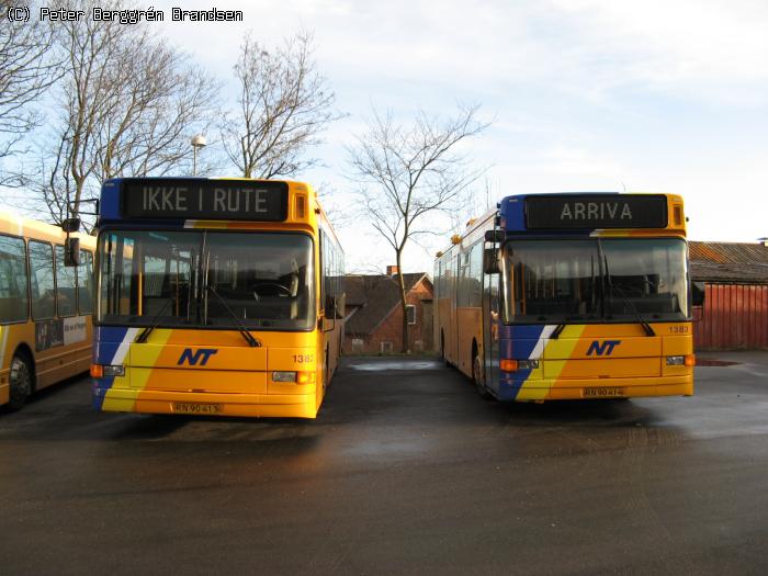 Arriva 1382 og 1383, Hobro Station