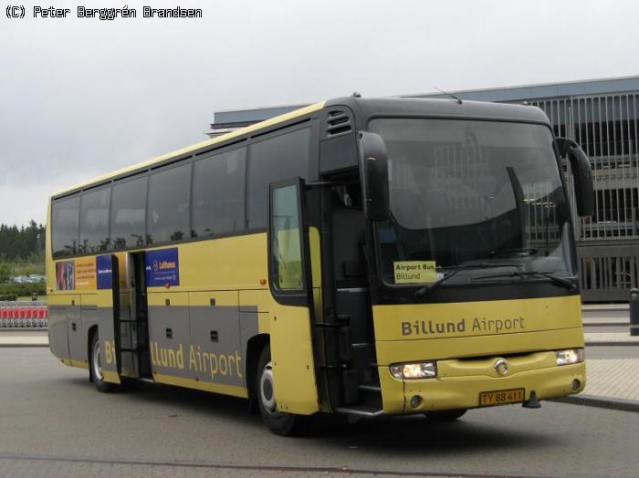 Billund Turistbusser TY88411, Billund Lufthavn - Flybus Århus-Billund Lufthavn