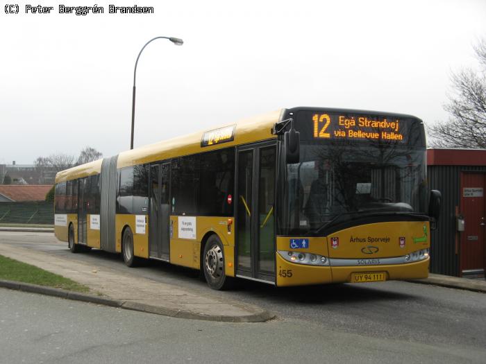 Århus Sporveje 455, Brohaven, endestationen Egå Strandvej