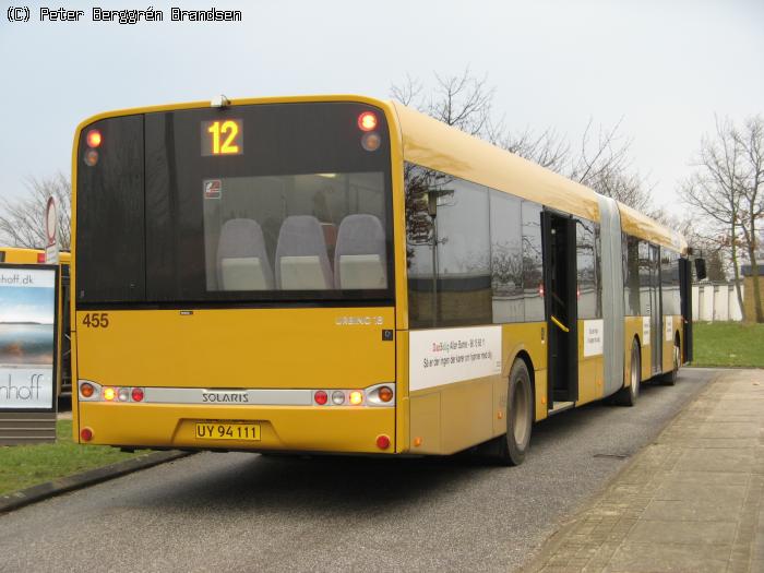 Århus Sporveje 455, Brohaven, endestationen Egå Strandvej