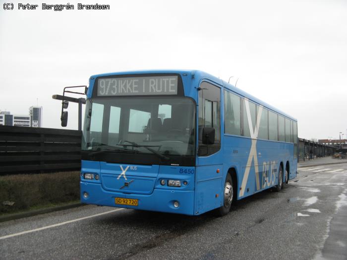 Arriva 8450, Frederikshavn Busterminal - Rute 973X