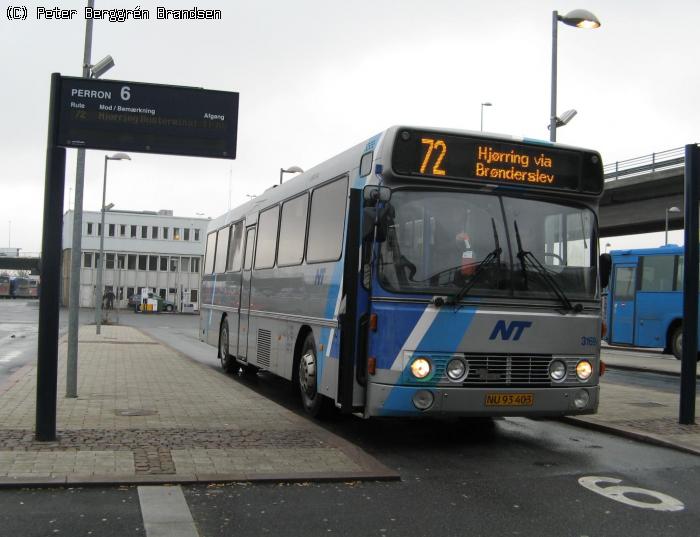 Arriva 3169, Aalborg Busterminal