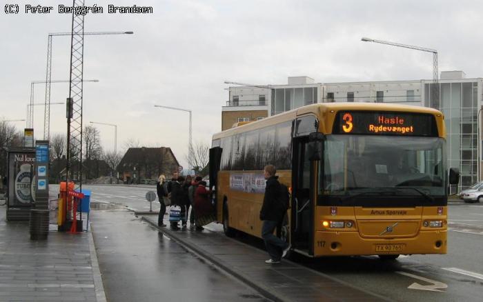 Århus Sporveje 117, Hasle Torv