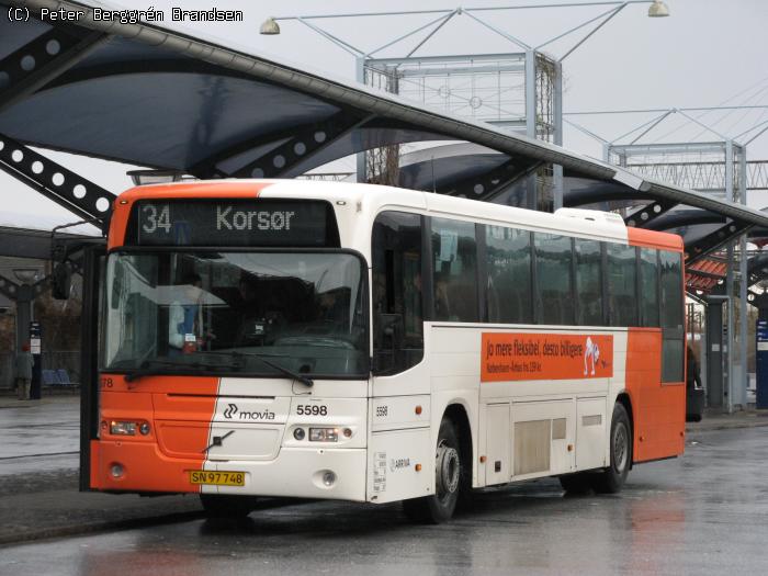 Arriva 5598, Slagelse Busstation - Rute 34