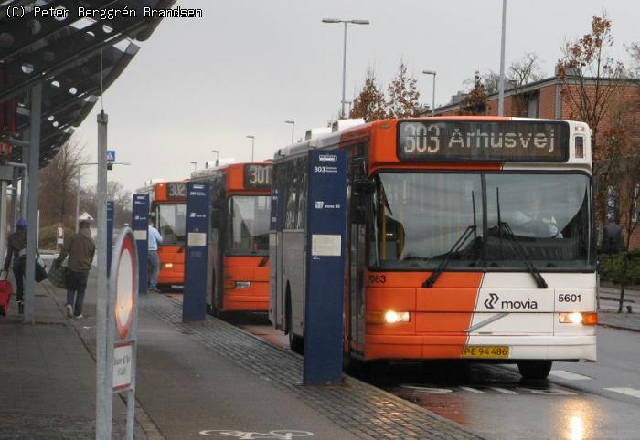 Arriva 5601, Slagelse Busstation - Linie 303