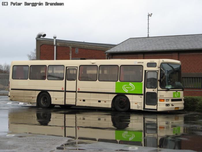 Arriva 8308, Odense Rutebilstation