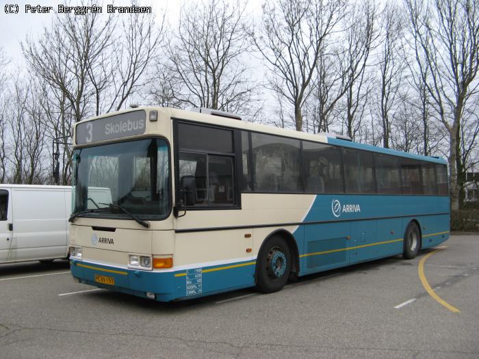 Arriva 2572, Spjald Skole - Rute 3