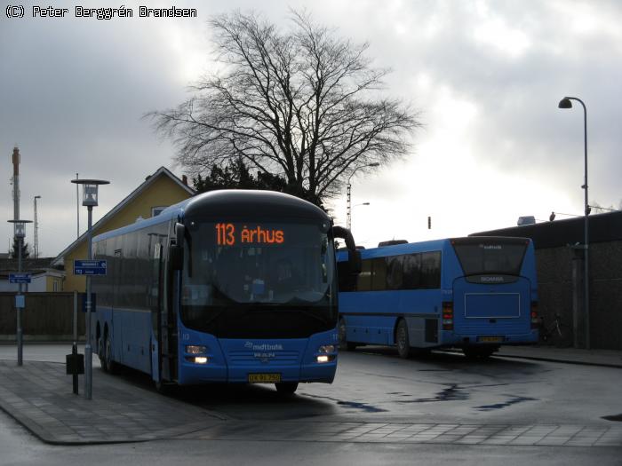 Netbus 113, Galten Busterminal - Rute 113