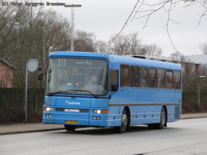 Arriva 8649, Silkeborg St. - Rute 311