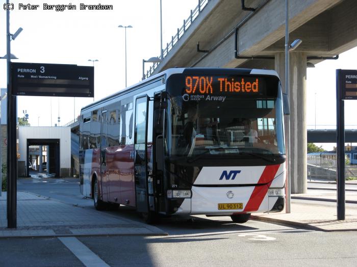 Pan Bus 271, Aalborg Busterminal - Rute 970X