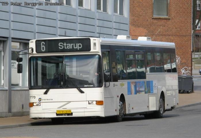 Wulff Bus 1770, Haderslev Busstation - Linie 6