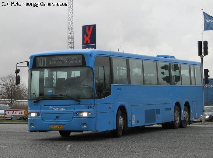 Arriva 8745, Vejlby Centervej - Rute 101