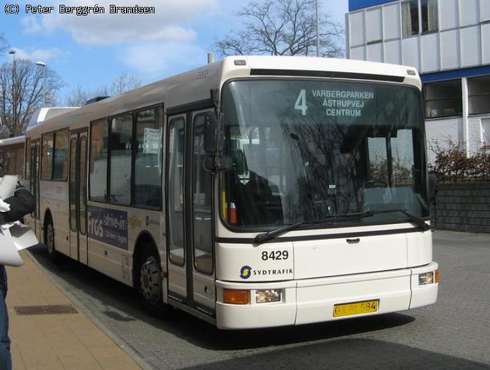 Wulff Bus 8429, Haderslev Busstation - Linie 4