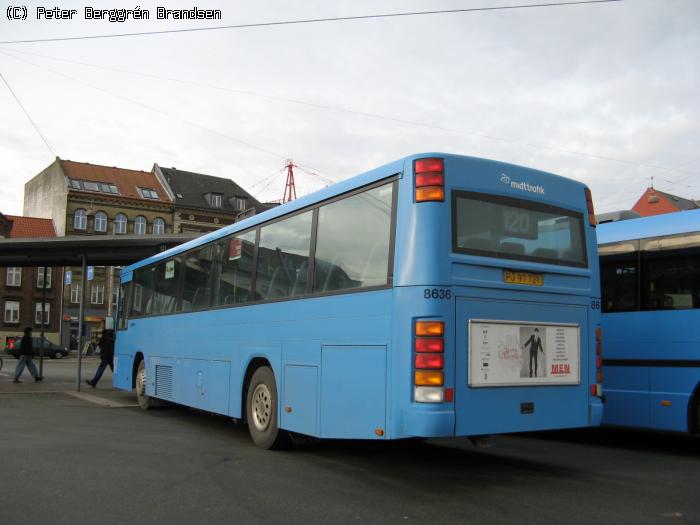 Arriva 8636, Århus Rutebilstation - Rute 120